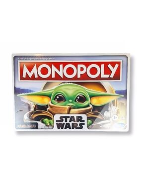 NIB Hasbro Monopoly: Star Wars The Child Edition Board Game The Mandalorian